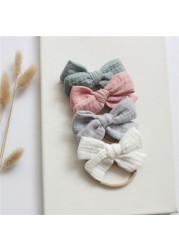 Cotton Baby Girl Headbands Bows Hair Bands For Kids Hair Accessories Infant Items Little Girl Toddler Headband Newborn Baby