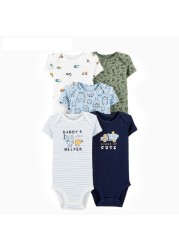 Baby Short Sleeve O-Neck Bodysuit Boy Girl Body Clothes Infant Clothes Unisex New Born Bodysuits 2021 Spring Summer Costume