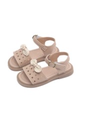 Girls Sandals 2022 Summer New Hollow Out Princess Brim Shoes Children's Fashion Antiskid Beach Shoes XXJ - 3033