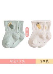 2022 Fashion Spring Summer Baby Socks Cotton Mesh Baby Socks Boys Socks 0-3 Years Girl Socks Casual Cute Socks