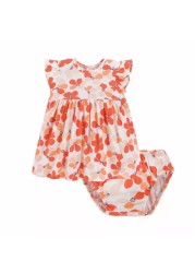 2pcs/set Summer Baby Girls Clothes 9M 12M 18M 24M 3T Infant Baby Sets Girls Outfits Boutique Toddler Girl Clothing Sets