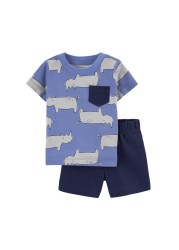 High Quality 100 Cotton Summer Baby Clothes Baby Boys Clothes Infant Newborn Baby Boys Clothes Sets Baby Clothes Suits