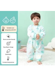 Summer Spring Baby Sleeping Bag Cartoon Split Leg Sleepsacks Toddler Boy Girl Sleeping Bag Children's Pajamas Saco De Dormir