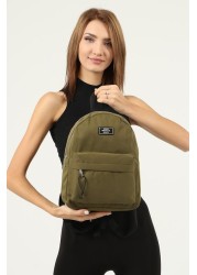 Black 2-compartment backpack