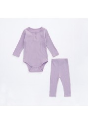 0-2Y Newborn Baby Girl Boy Clothes Set Autumn Spring Long Sleeve Cotton Pants and Pants Suit Home Wear Cute Baby Outfit