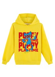 Fashion Messi Kissy Poppy Hoodie Kids Long Sleeve Hoodie Hooji Wyi Baby Clothes Girls Horror Outfits