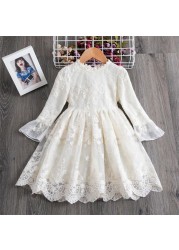 Spring and summer girls lace dress adorable cute baby dress