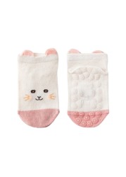 Comfortable Baby Anti Slip Cartoon Floor Socks Autumn Spring Summer Newborn Socks Kids Baby Girl Boy Indoor Sock