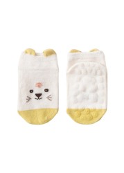 Comfortable Baby Anti Slip Cartoon Floor Socks Autumn Spring Summer Newborn Socks Kids Baby Girl Boy Indoor Sock