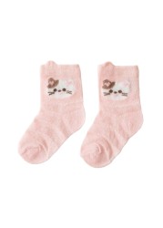 1 Pairs Infant Thin Mesh Sock Cute Cartoon Newborn Baby Socks Short Tube Boys Girls Baby Socks Floor Socks Kids Sock