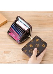 Small Wallets Fashion Brand Leather Wallet Women Ladies Card Bag For Women Clutch Women Female Purse Money Clip Purse Card Holder