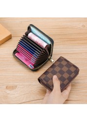 Small Wallets Fashion Brand Leather Wallet Women Ladies Card Bag For Women Clutch Women Female Purse Money Clip Purse Card Holder