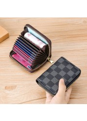 Small Wallets Fashion Brand Leather Wallet Women Ladies Card Bag For Women Clutch Women Female Purse Money Clip Purse Card Holder