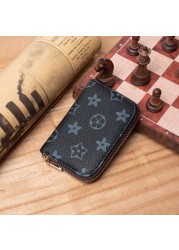 Small Wallets Fashion Brand Leather Wallet Women Ladies Card Bag For Women Clutch Women Female Purse Money Clip Purse Card Holder