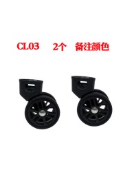 Suitcase Luggage Replacement Accessories Removable Universal Wheels Plug-in Detachable Wheel Pulley Repair Parts