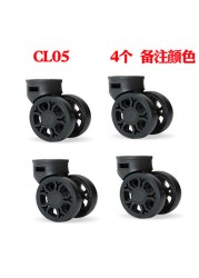 Suitcase Luggage Replacement Accessories Removable Universal Wheels Plug-in Detachable Wheel Pulley Repair Parts