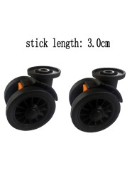 Suitcase Luggage Replacement Accessories Removable Universal Wheels Plug-in Detachable Wheel Pulley Repair Parts