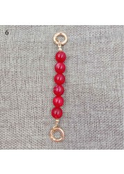 Pearl Bag Chain Strap Extender Bag Hanging Chain Pearl Chain for Decoration Girls Bag Accessories Handbag Chain Shoulder Bag Chain