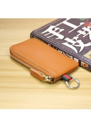 SIKU men's leather coin purses holders fashion key wallet fashion key holder