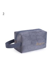 Women Multifunctional Travel Cosmetic Bag Zipper Makeup Bags Cosmetic Organizer Durable Storage Color Makeup Case Toiletry Kit