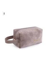 Women Multifunctional Travel Cosmetic Bag Zipper Makeup Bags Cosmetic Organizer Durable Storage Color Makeup Case Toiletry Kit