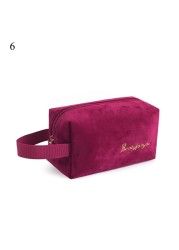 Women Multifunctional Travel Cosmetic Bag Zipper Makeup Bags Cosmetic Organizer Durable Storage Color Makeup Case Toiletry Kit