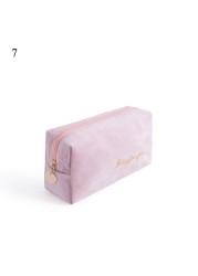 Women Multifunctional Travel Cosmetic Bag Zipper Makeup Bags Cosmetic Organizer Durable Storage Color Makeup Case Toiletry Kit