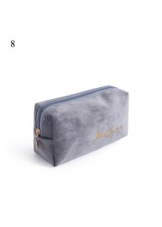 Women Multifunctional Travel Cosmetic Bag Zipper Makeup Bags Cosmetic Organizer Durable Storage Color Makeup Case Toiletry Kit