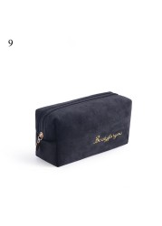 Women Multifunctional Travel Cosmetic Bag Zipper Makeup Bags Cosmetic Organizer Durable Storage Color Makeup Case Toiletry Kit