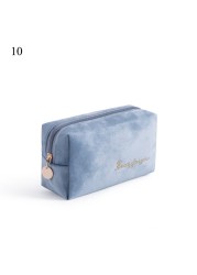 Women Multifunctional Travel Cosmetic Bag Zipper Makeup Bags Cosmetic Organizer Durable Storage Color Makeup Case Toiletry Kit