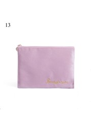 Women Multifunctional Travel Cosmetic Bag Zipper Makeup Bags Cosmetic Organizer Durable Storage Color Makeup Case Toiletry Kit