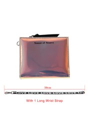 Women's Mini Wallet Short Band Wallet Slim Wallet Korean Women's Wallet 3D Wallet 2021 Walet Slim Vallet