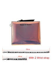 Women's Mini Wallet Short Band Wallet Slim Wallet Korean Women's Wallet 3D Wallet 2021 Walet Slim Vallet