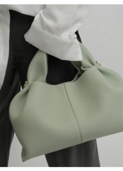 Female Bag Genuine Leather Luxury Handbag Brand Designer Vintage Large Style Hobos Women Shoulder Bag