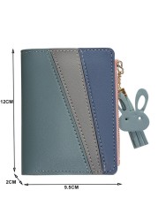 Women's PU Leather Wallet, Wallet, Card Holder, Necklace, Wallet, Card, Money Bag