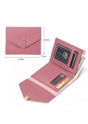 Women's PU Leather Wallet, Wallet, Card Holder, Necklace, Wallet, Card, Money Bag