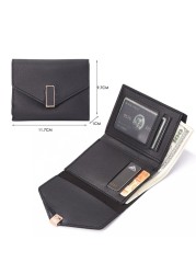 Women's PU Leather Wallet, Wallet, Card Holder, Necklace, Wallet, Card, Money Bag