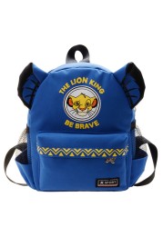 Disney 2022 New School Bags For Kids Boys Girls The Lion King Kindergarten Cartoon Backpacks Fashion Child