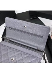 High quality handbags luxury purse on chain women designer purse small square crossbody bag brand shoulder bags flap