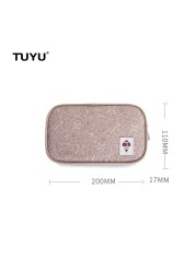 TUYU Original Designer Backpack Women Girls Travel School Shoulder Bag Large Capacity Waterproof Nylon Laptop Book Storage 15L