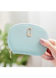 11 Bits Womens Card Wallet Solid Color Zipper Organ Rfid Card Holder Pu Leather Credit Card Protecter Coin Purse Card & ID Holders