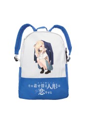 Anime Manga My Sweetheart Dress Students Backpack Large Capacity School Bag Shoulder Bags High Quality For Boys Girls