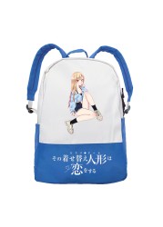 Anime Manga My Sweetheart Dress Students Backpack Large Capacity School Bag Shoulder Bags High Quality For Boys Girls