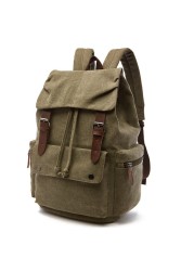 Men Women Canvas Laptop Backpack Teenage School Bag Anti-Theft Travel Bags For Women School Backpack