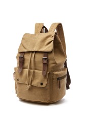 Men Women Canvas Laptop Backpack Teenage School Bag Anti-Theft Travel Bags For Women School Backpack