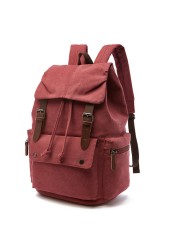 Men Women Canvas Laptop Backpack Teenage School Bag Anti-Theft Travel Bags For Women School Backpack