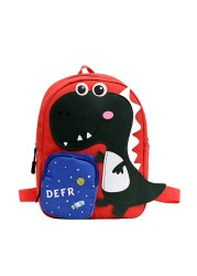 New Children's Cartoon Animal School Bags Cute Kindergarten Student School Bag Unisex School Bag Travel School Bags For Boys Girls