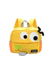 As Kindergarten School Bag Boys Girls Light Ridge Protection Backpack Cartoon Anti-lost Bag Kid Messenger Shoulder Bag
