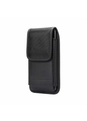 Hiking Waist Phone Bag Pouch Multifunctional Outdoor Protective Card Slot Anti-scratch Carry PU With Belt Buckle Camping