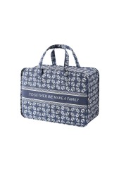 Travel Storage Bags Large Capacity Cotton And Linen Solids Durable Practical Gorgeous Print Handbag For Adults